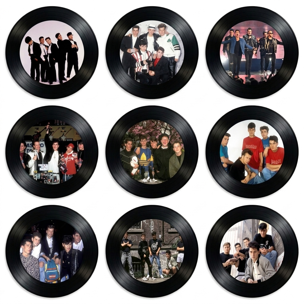 New Kids on the Block Vinyl Frame